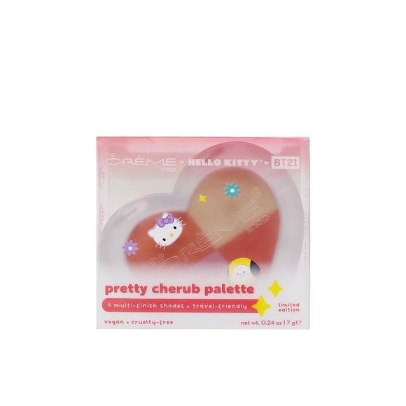Hello Kitty BT21 Pretty Cherub Eyeshadow Palette Limited Edition - Picture 1 of 6